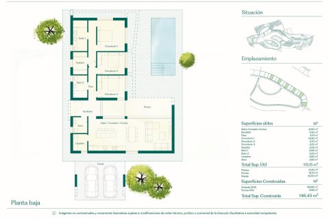 Продажа виллы Фуэнте Аламо, Мурсия, Испания 3 спальни, 146м2 №135142 - фото 18