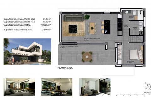 Villa zum Verkauf Rojales, Alicante, Spanien 3 Schlafzimmer, 136 m2 Nr. 116793 - Foto 5