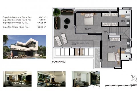 Villa zum Verkauf Rojales, Alicante, Spanien 3 Schlafzimmer, 136 m2 Nr. 116793 - Foto 6