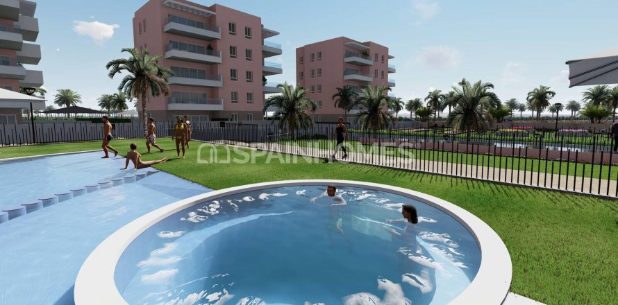 Huoneisto Guardamar del Segura, Alicante, Espanja 3 makuuhuonetta, 106 m2 No. 62836