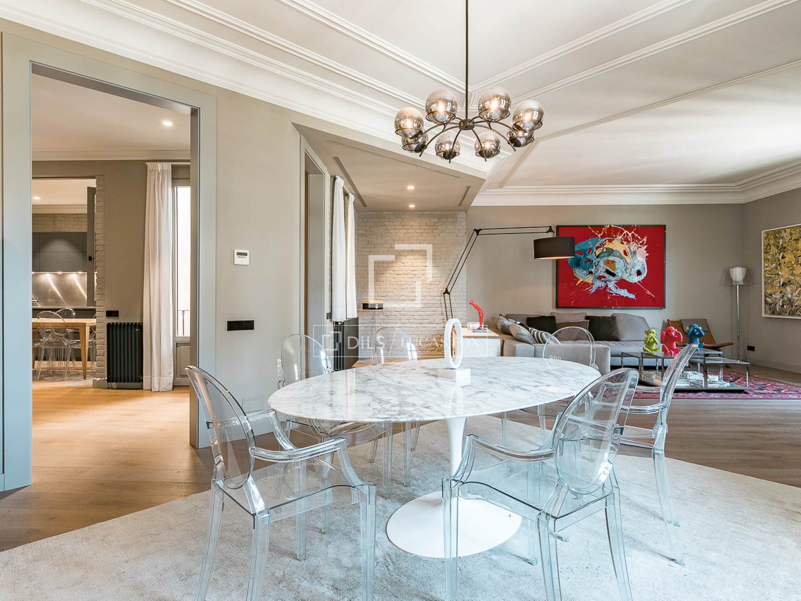 Apartamento en Barcelona, España 3 dormitorios, 209 m2 No. 164622