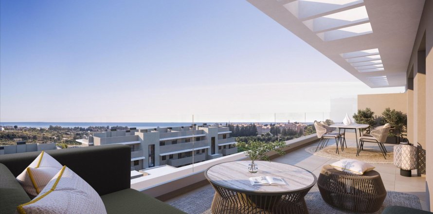Penthäuser in Estepona, Malaga, Spanien 3 Schlafzimmer, 135 m2 Nr. 181334