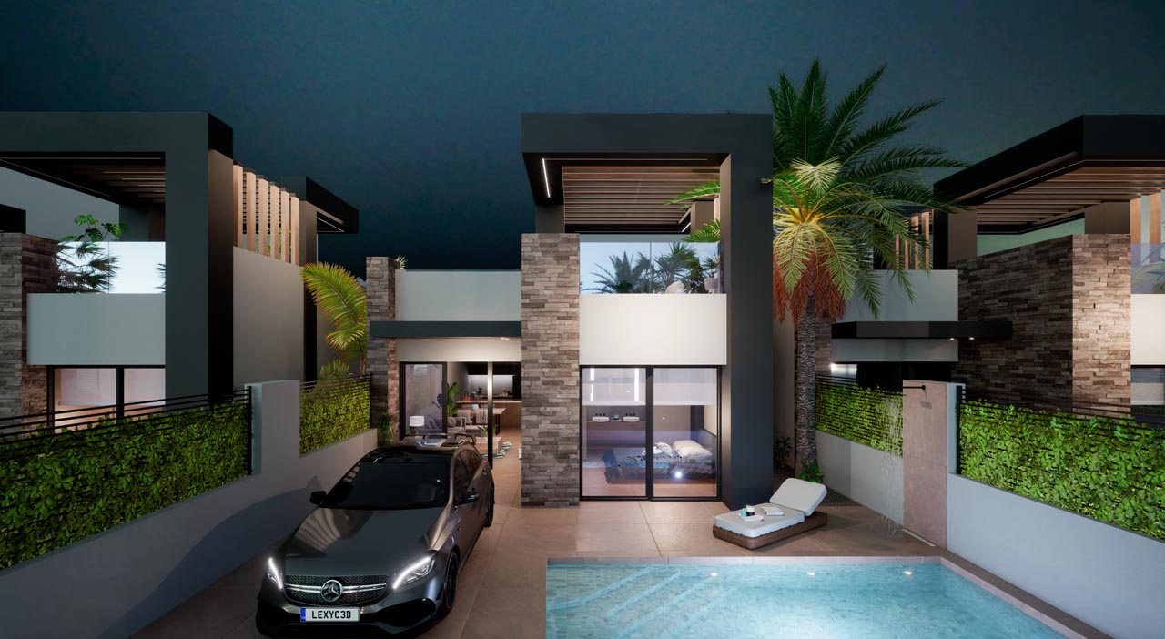 House in San Fulgencio, Alicante, Spanien 3 Schlafzimmer, 127 m2 Nr. 113789