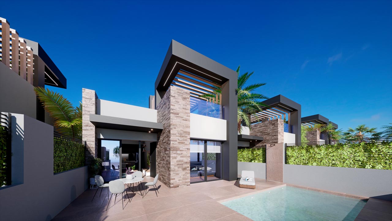 House in San Fulgencio, Alicante, Spanien 3 Schlafzimmer, 127 m2 Nr. 113789