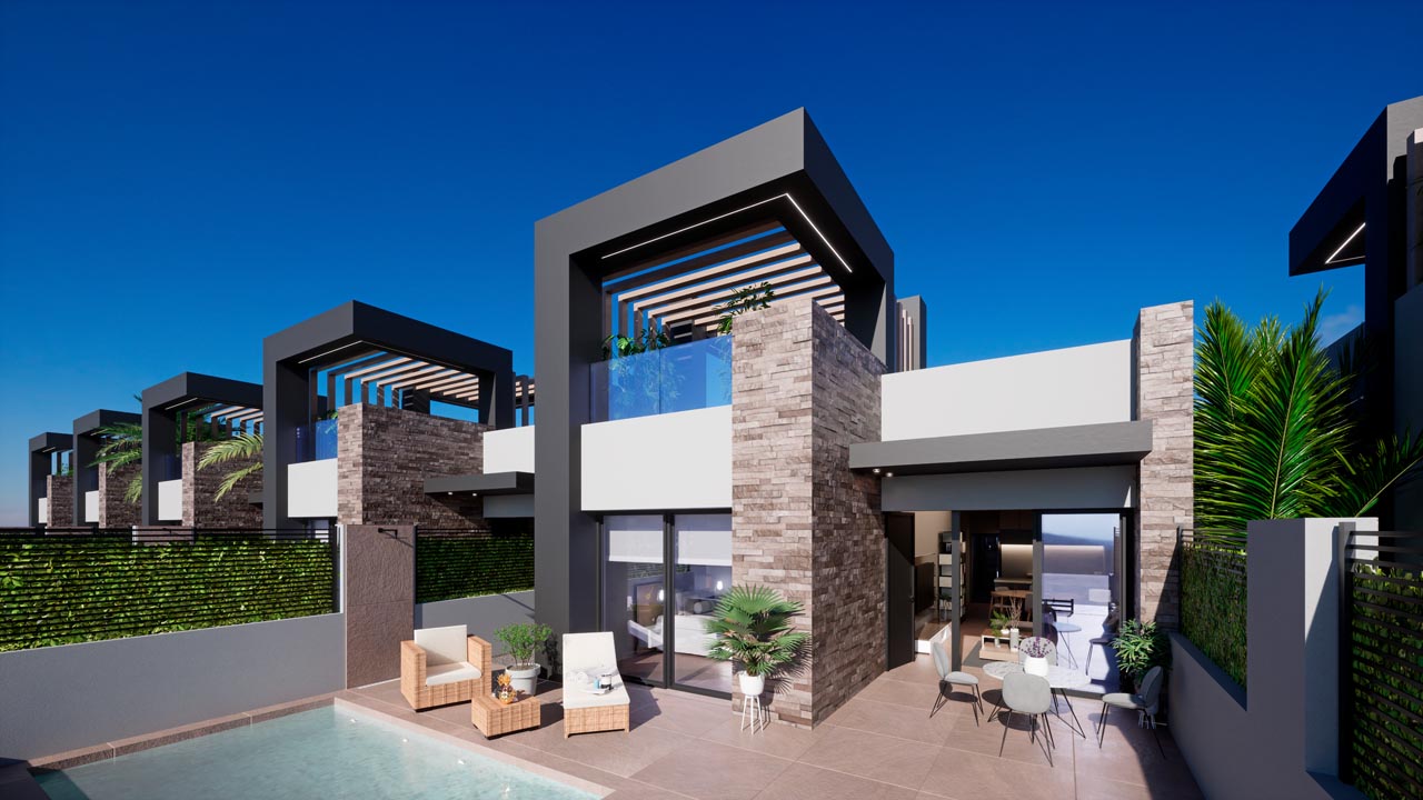 House in San Fulgencio, Alicante, Spanien 3 Schlafzimmer, 127 m2 Nr. 113789
