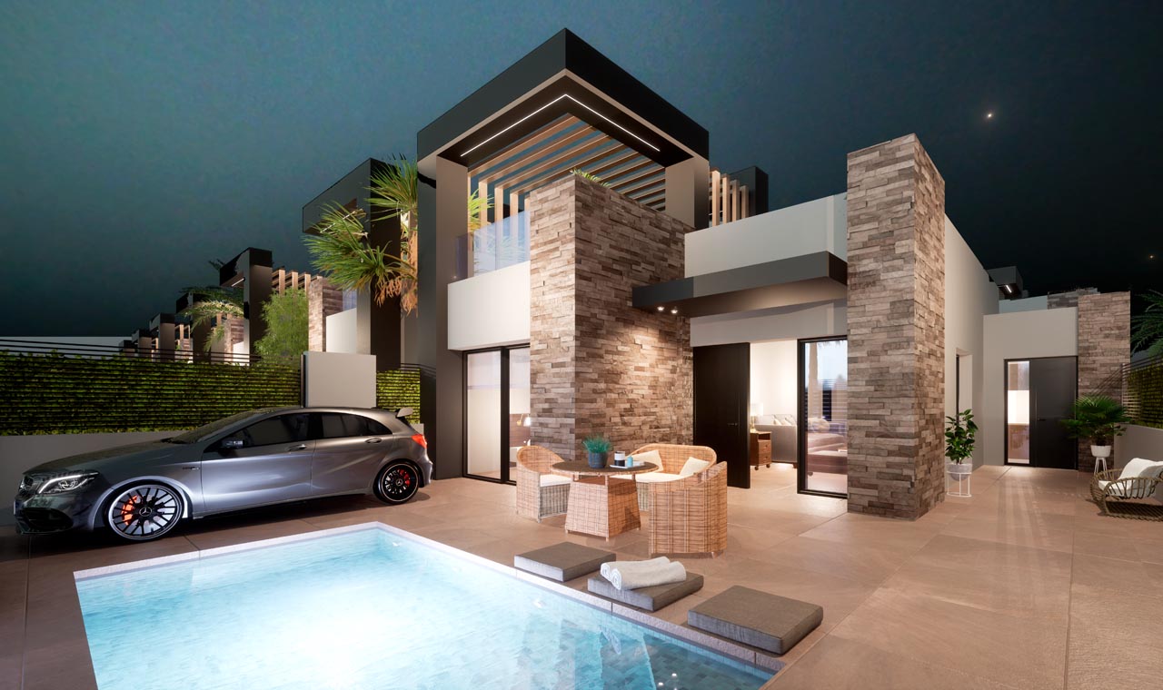 House in San Fulgencio, Alicante, Spanien 3 Schlafzimmer, 127 m2 Nr. 113789