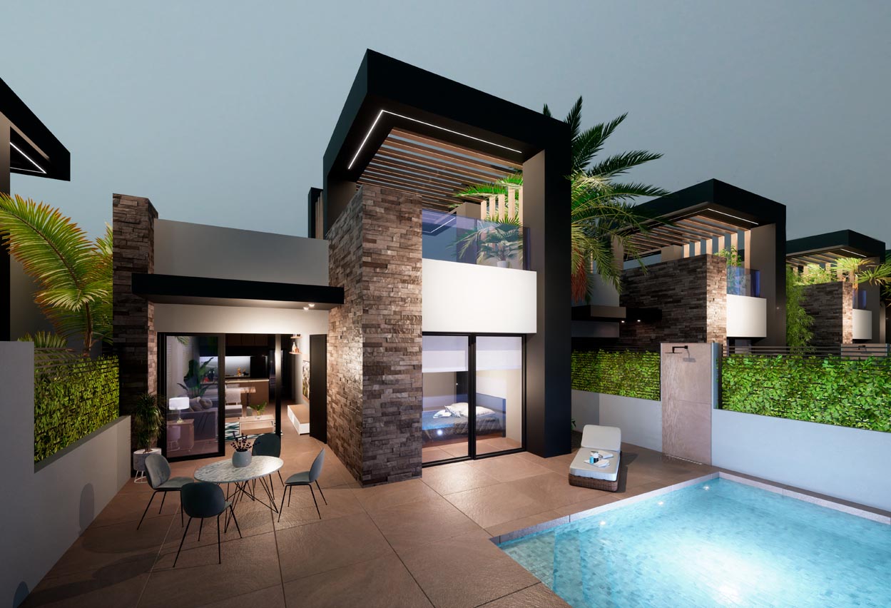 House in San Fulgencio, Alicante, Spanien 3 Schlafzimmer, 127 m2 Nr. 113789