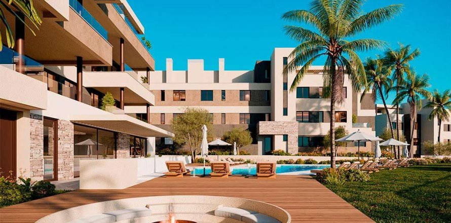 Appartamento a Mijas Costa, Malaga, Spagna 3 camere da letto, 117 mq. N° 166144