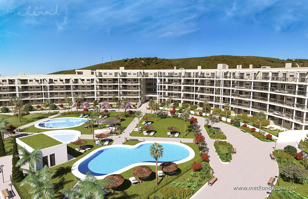 Wohnung in Manilva, Malaga, Spanien 2 Schlafzimmer, 76 m2 Nr. 166139