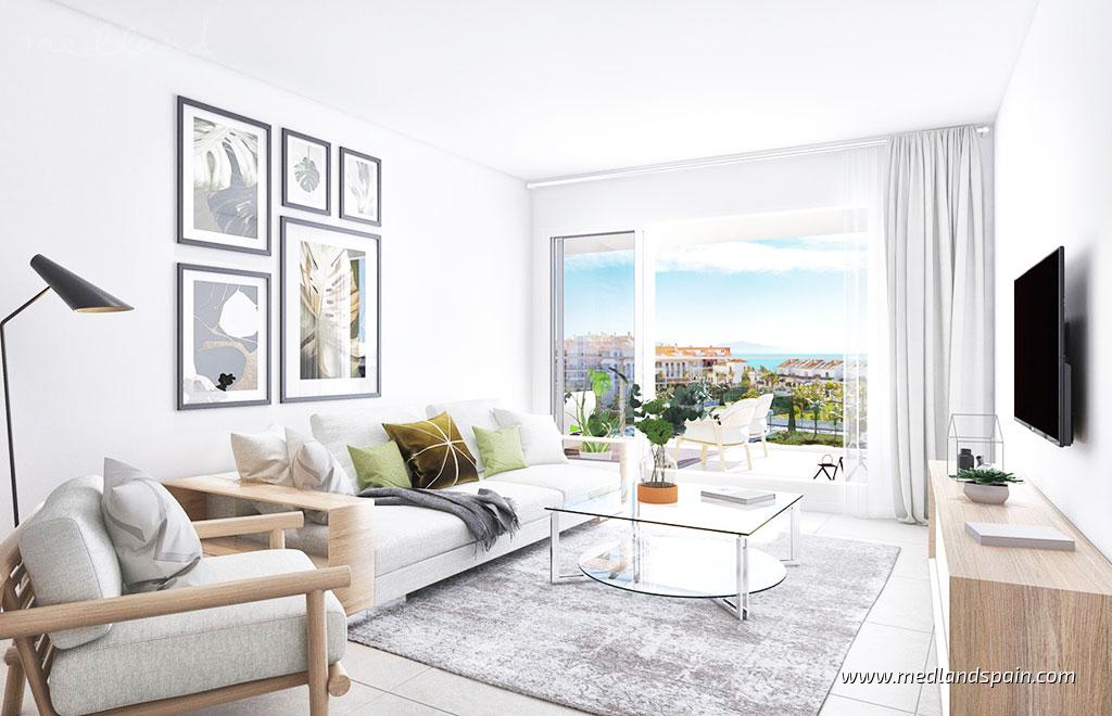 Wohnung in Manilva, Malaga, Spanien 2 Schlafzimmer, 76 m2 Nr. 166139