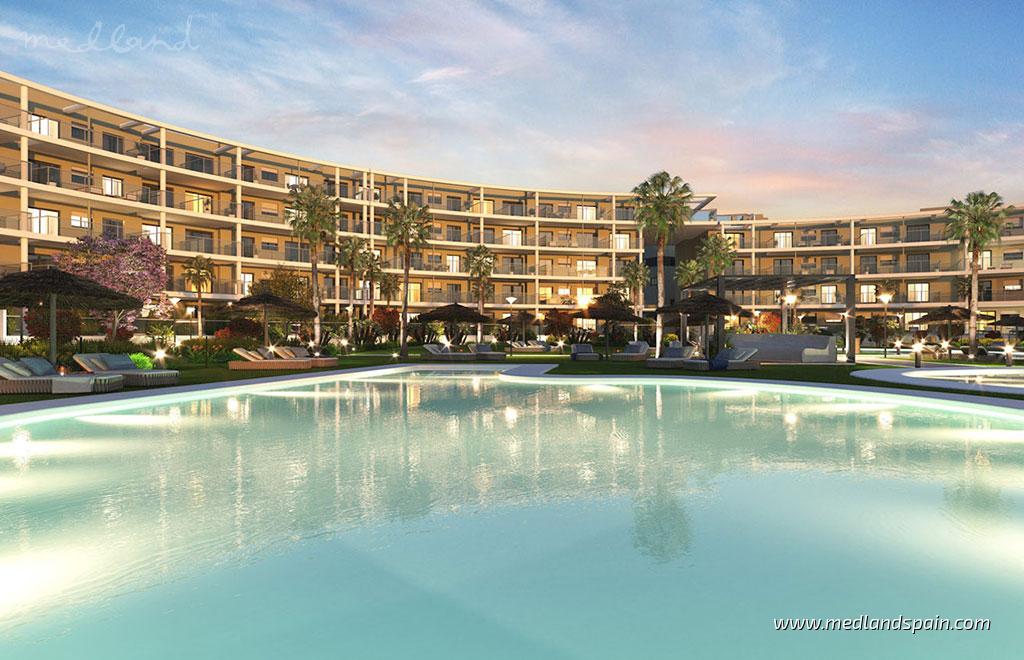 Wohnung in Manilva, Malaga, Spanien 2 Schlafzimmer, 76 m2 Nr. 166139