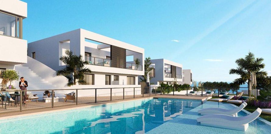 Townhouse in Mijas Costa, Malaga, Spain 3 bedrooms, 134 sq.m. No. 166140