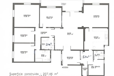 Продажа квартиры в Барселона, Испания 5 спален, 214м2 №157124 - фото 30