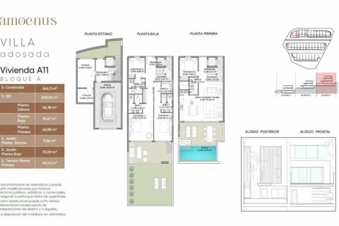 Villetta a schiera in vendita a Adeje, Tenerife, Spagna 4 camere da letto, 301 mq. N° 155293 - foto 16