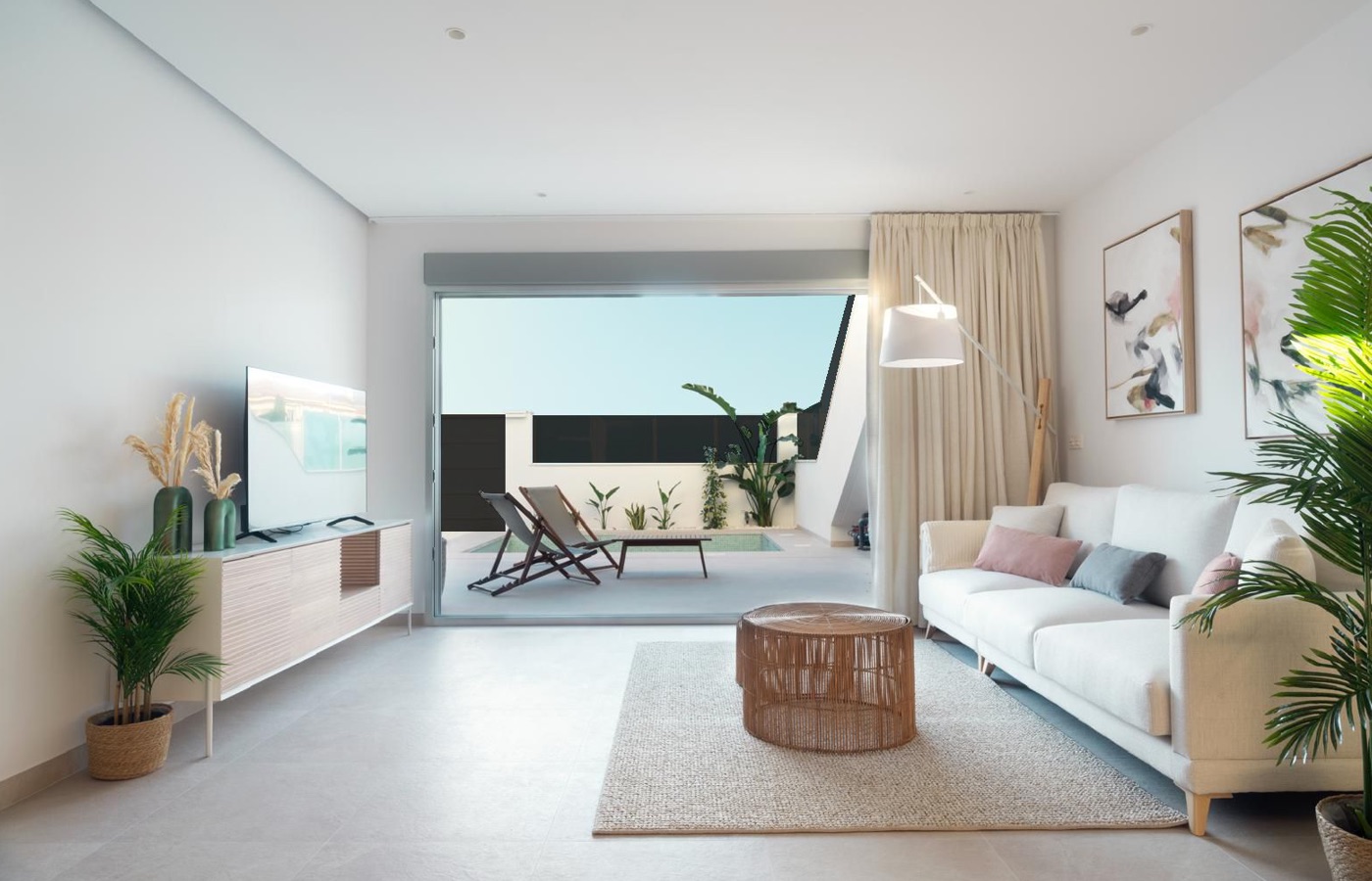Bungalowi San Pedro del Pinatar, Murcia, Espanja 3 makuuhuonetta, 185 m2 No. 134676
