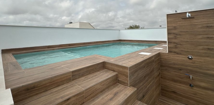 Bungalow i San Pedro del Pinatar, Murcia, Spanien 3 sovrum, 194 kvm. Nr. 134676