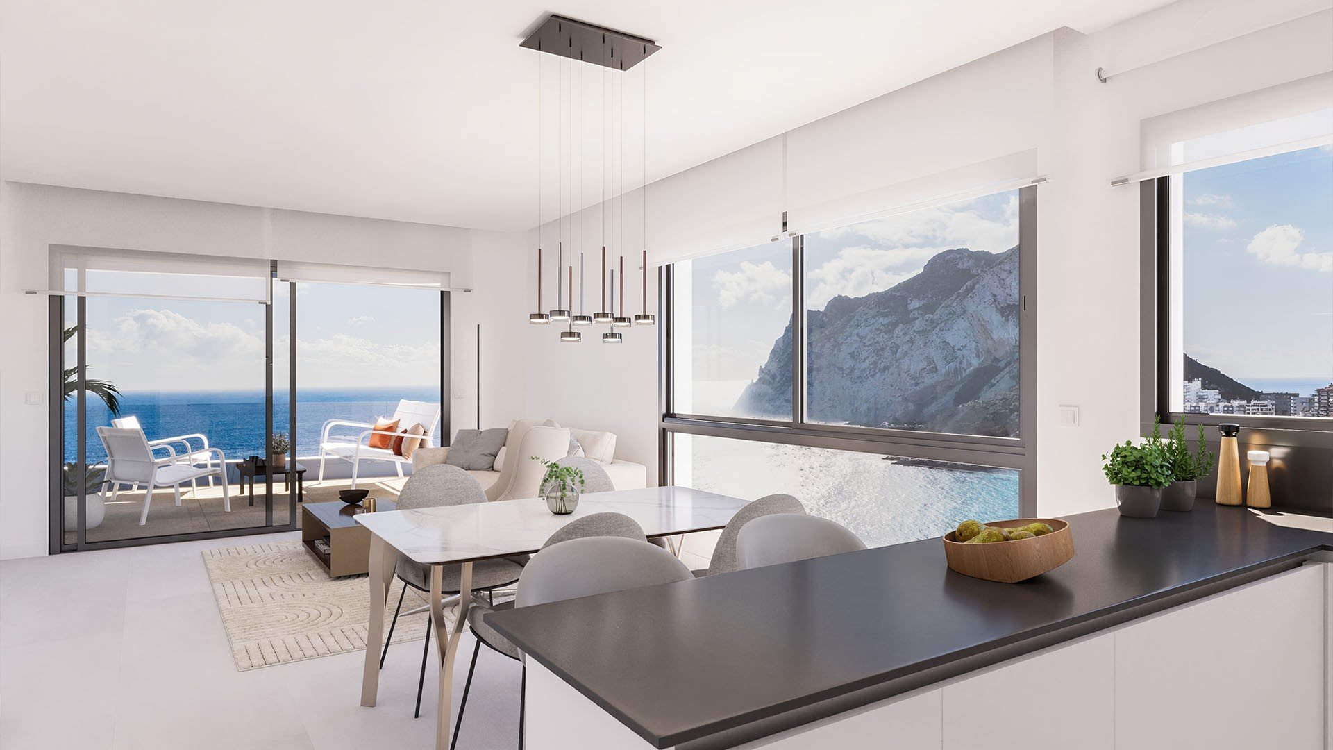 Apartment à Calpe, Alicante, Espagne 3 chambres, 125 m2 No. 133248
