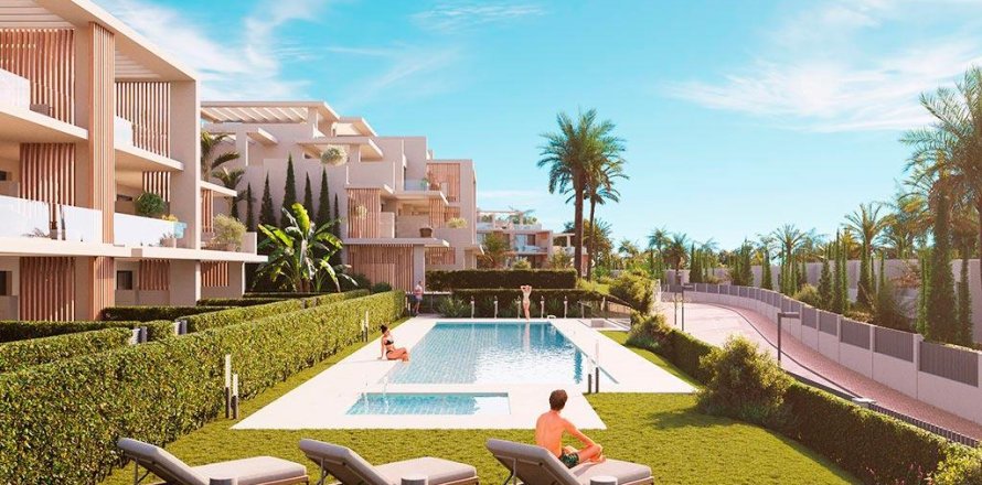 Appartamento a Estepona, Malaga, Spagna 4 camere da letto, 193 mq. N° 166682