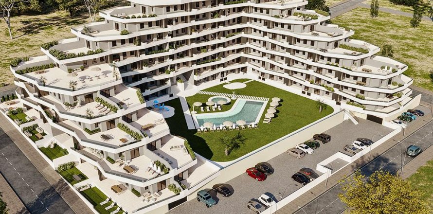 Appartamento a San Miguel de Salinas, Alicante, Spagna 3 camere da letto, 86 mq. N° 166680