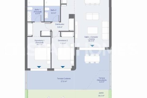Продажа квартиры в Сан-Роке, Кадис, Испания 2 спальни, 79м2 №194979 - фото 17