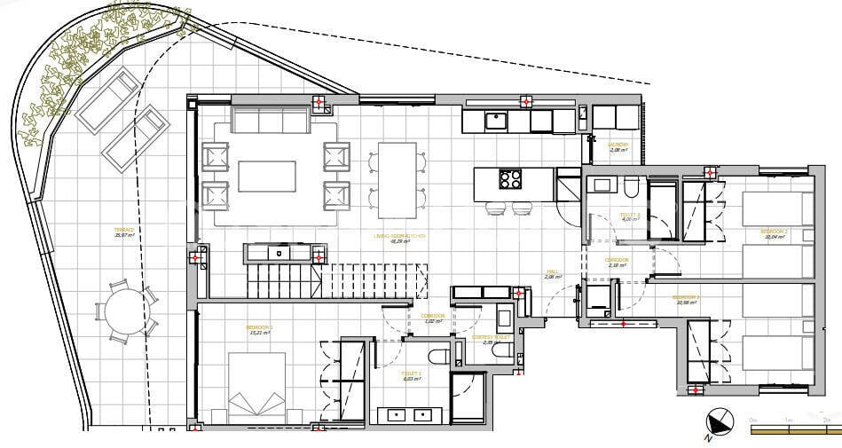 Penthouse in Marbella, Malaga, Spain 3 bedrooms, 114 sq.m. No. 194981