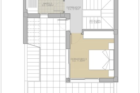 Kaupunkipientalo myytävänä Rojales, Alicante, Espanja, 3 makuuhuonetta, 113 m2 No. 142160 - kuva 20