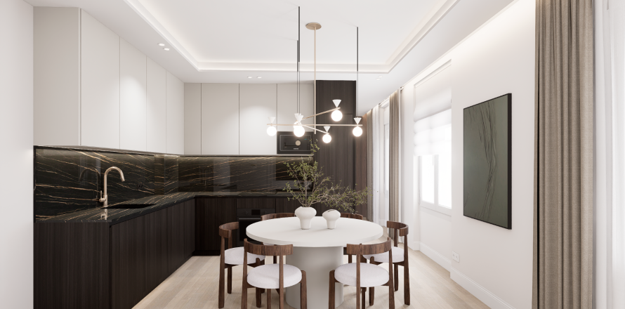 Villa i Madrid, Spanien 2 sovrum, 56 kvm. Nr. 179900