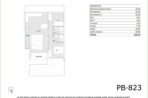 Bungalow for sale in San Miguel de Salinas, Alicante, Spain 2 bedrooms, 70 sq.m. No. 189076 - photo 12