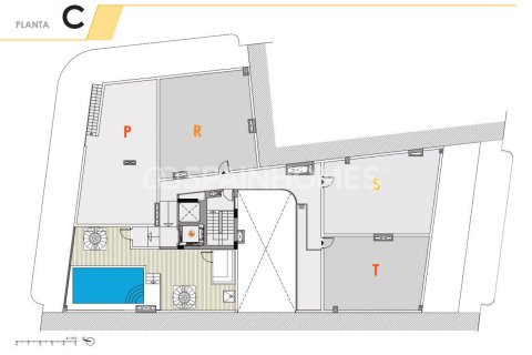 Takvåning till salu i Torrevieja, Alicante, Spanien 3 sovrum, 227 kvm. Nr. 146276 - foto 15