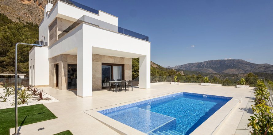 Villa a Polop, Alicante, Spagna 3 camere da letto, 136 mq. N° 151467