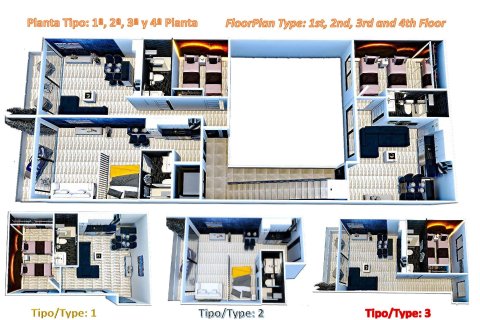 Dzīvoklis pārdošanā Torrevieja, Alicante, Spānijā 35 m2 Nr. 135063 - attēls 18