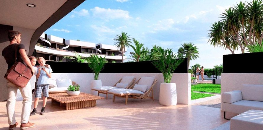 Квартира в Лос-Алькасарес, Мурсия, Испания 2 спальни, 74м2 №164542