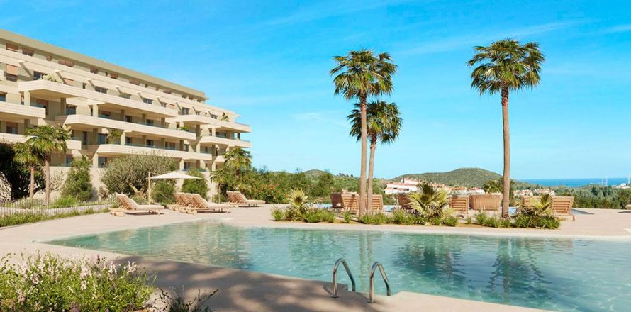 Квартира в Михас Коста, Малага, Испания 2 спальни, 90м2 №164536