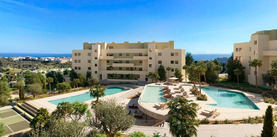 Квартира в Михас Коста, Малага, Испания 2 спальни, 89м2 №164538