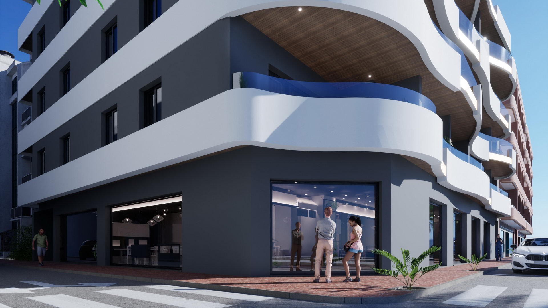 Apartment in Kasia V, Torrevieja, Alicante, Spa, 3 bedrooms, 80.6 sq.m. No. 105533
