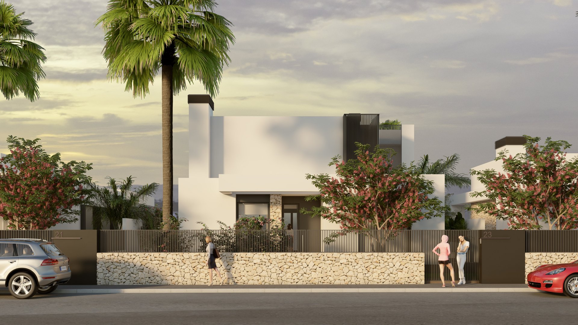 Villa a Lomas De La Juliana, Alicante, Spagna 3 camere da letto, 401 mq. N° 195254