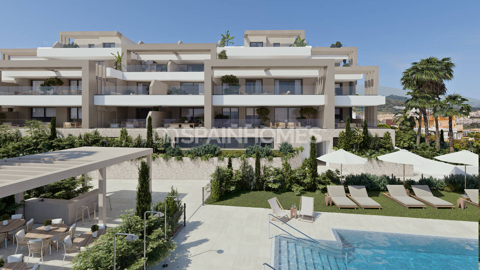 Appartamento a Estepona, Malaga, Spagna 3 camere da letto, 142 mq. N° 138715