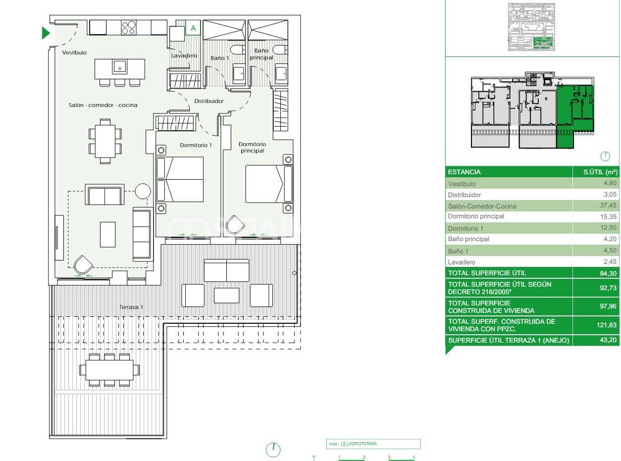 Penthauss Estepona, Malaga, Spānijā 2 istabas, 88 m2 Nr. 138717