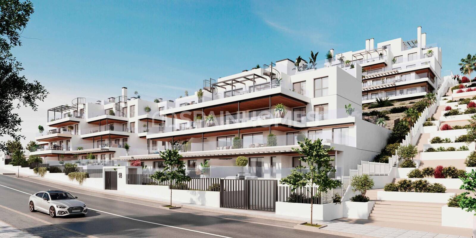 Penthauss Estepona, Malaga, Spānijā 2 istabas, 88 m2 Nr. 138717