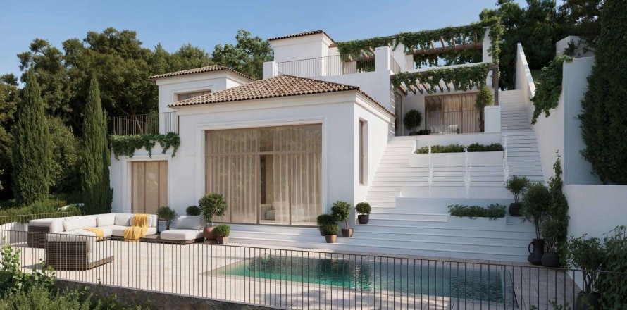 Villa in Marbella, Malaga, Spain 4 bedrooms, 304 sq.m. No. 174479