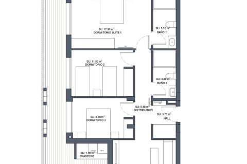 Apartamento en venta Ciudad Quesada, Alicante, España 3 dormitorios, 91 m2 No. 135247 - foto 14