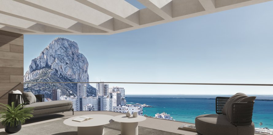 Lägenhet i Calpe, Alicante, Spanien 2 sovrum, 118 kvm. Nr. 136675