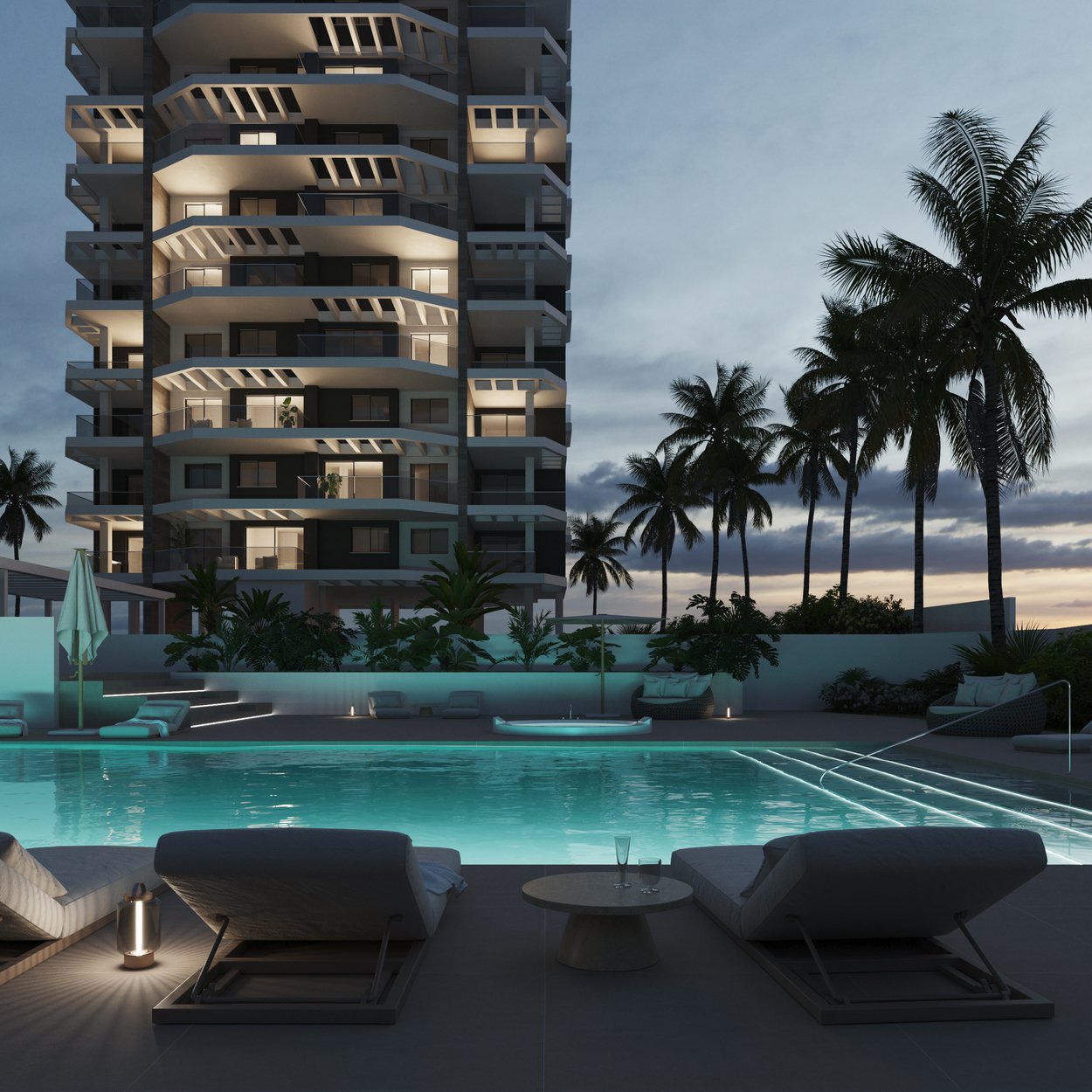 Apartamento en Calpe, Alicante, España 3 dormitorios, 102 m2 No. 136675