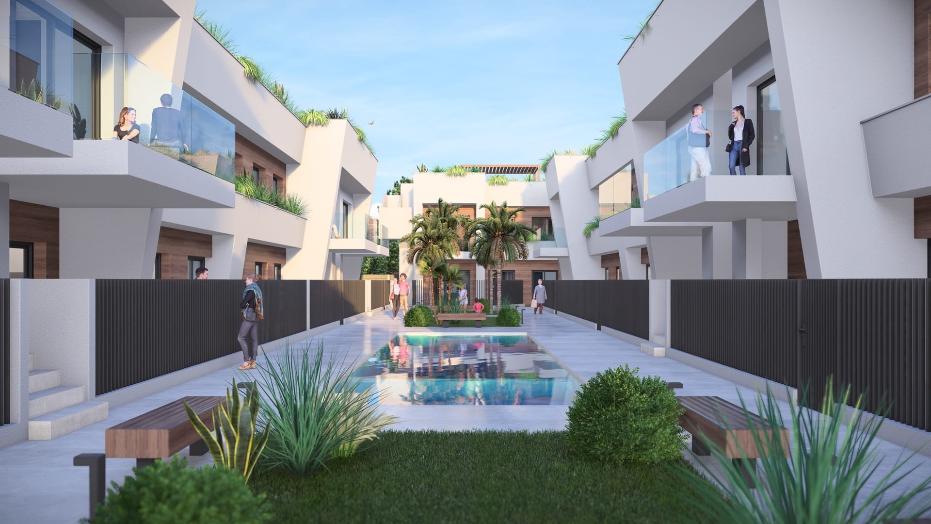 Apartment in Torre-Pacheco, Murcia, Spain 3 bedrooms, 78 sq.m. No. 110684