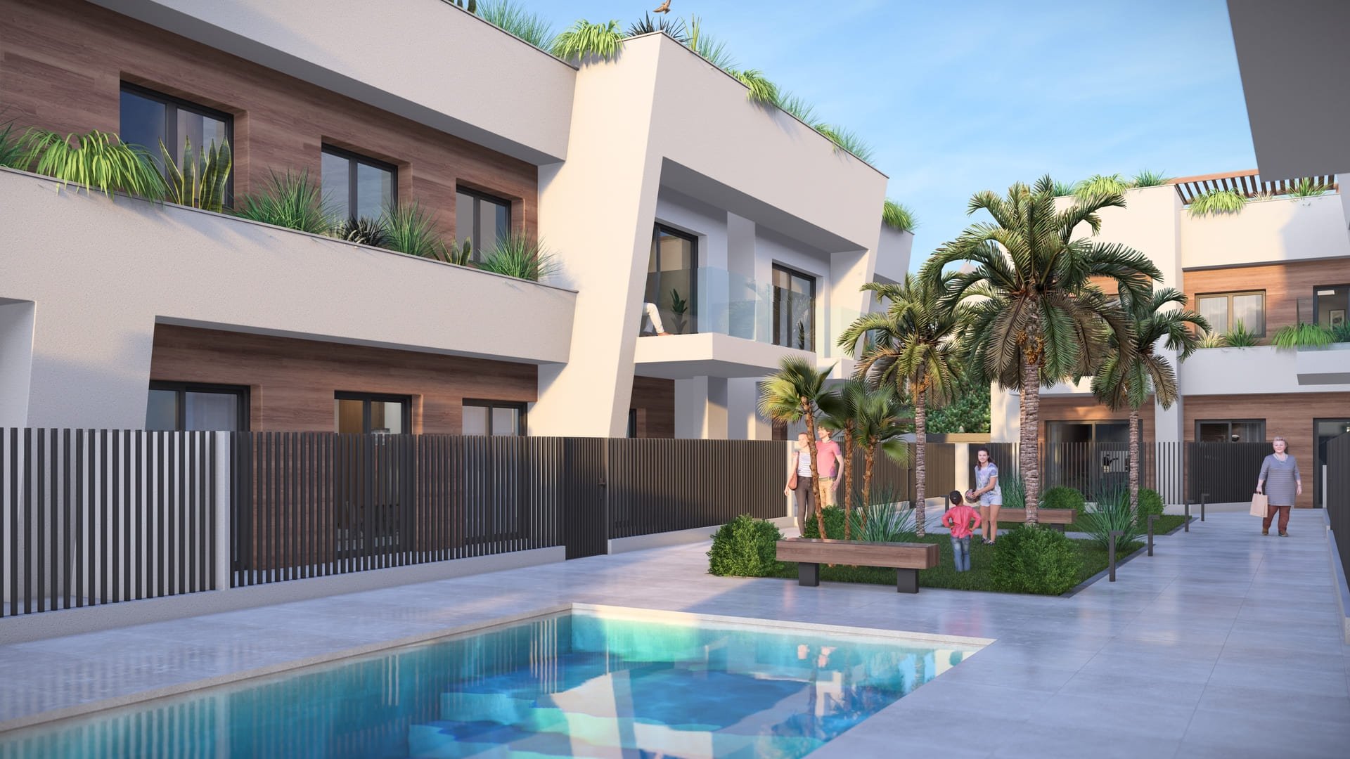 Apartment in Torre-Pacheco, Murcia, Spain 3 bedrooms, 78 sq.m. No. 110684