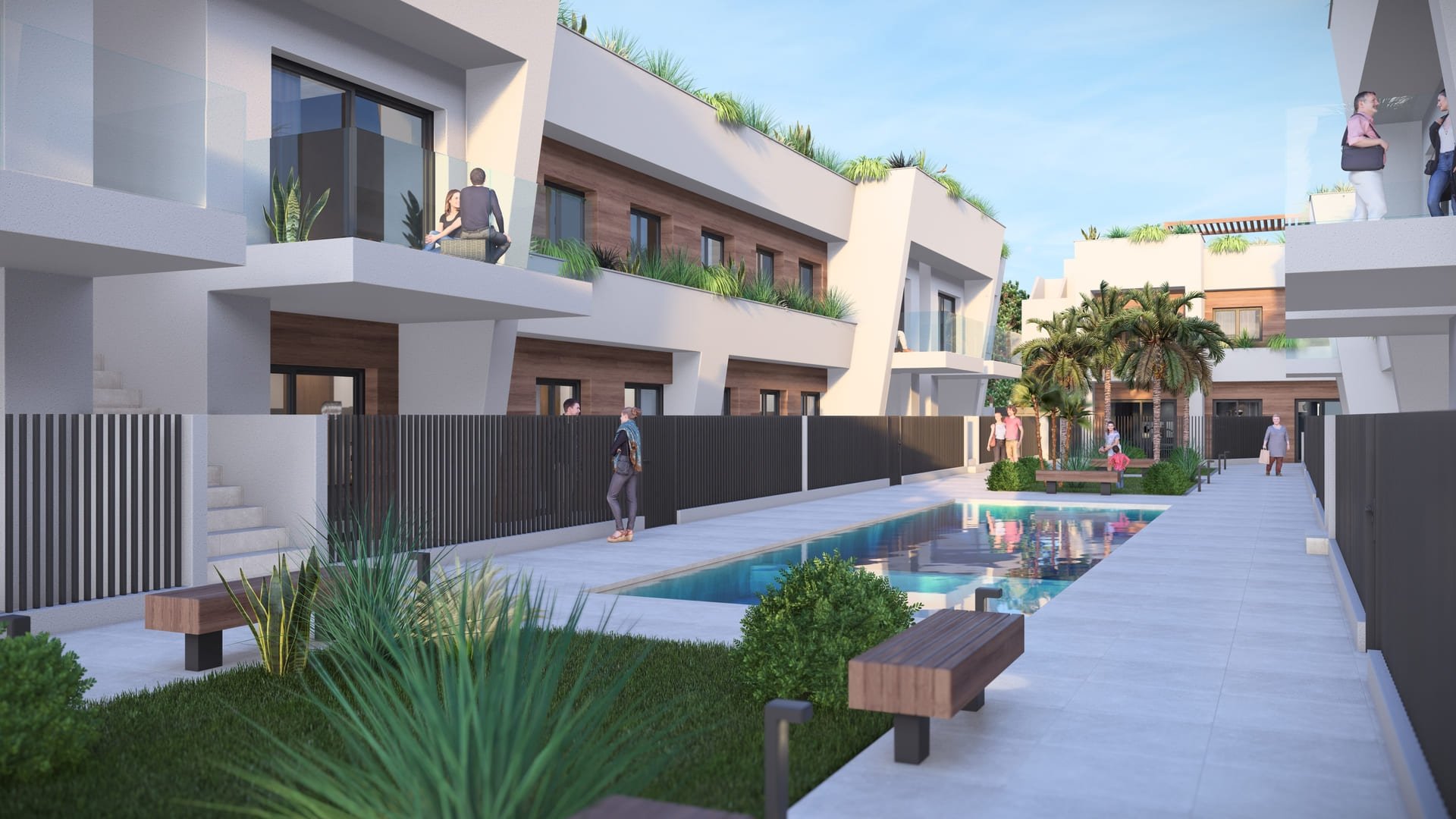 Apartment in Torre-Pacheco, Murcia, Spain 3 bedrooms, 78 sq.m. No. 110684