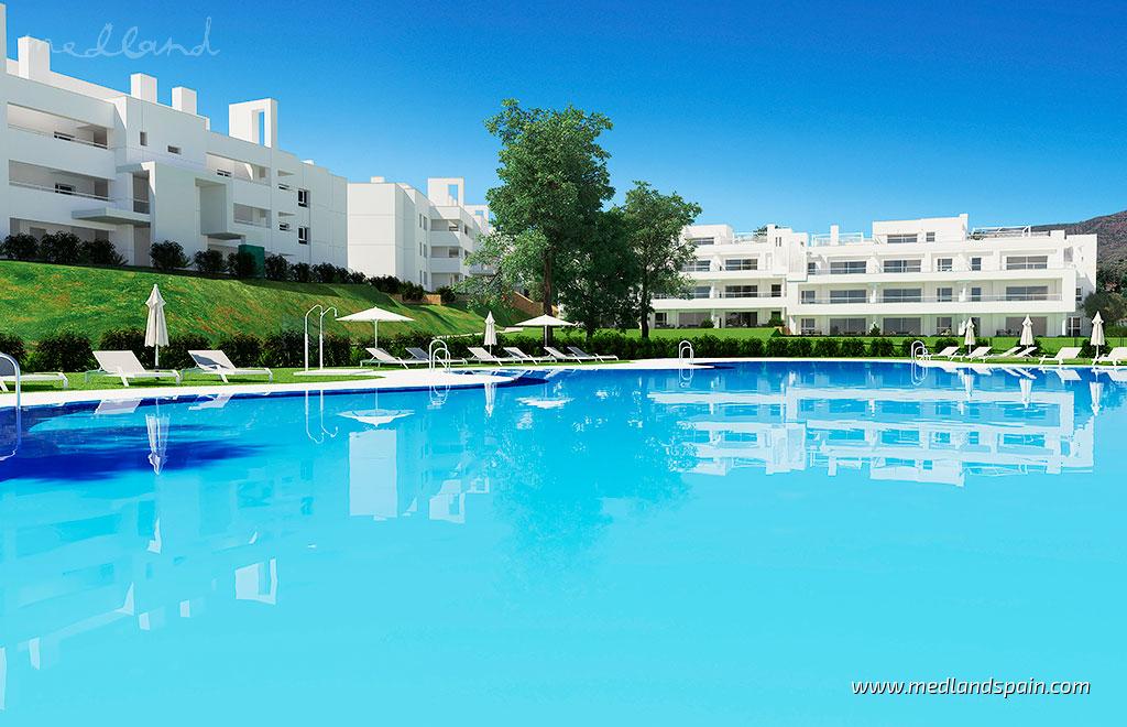 Apartament w Mijas Costa, Malaga, Hiszpania 3 sypialnie, 101 mkw. nr 59947