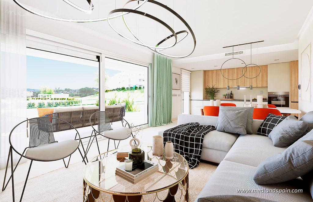 Apartament w Mijas Costa, Malaga, Hiszpania 3 sypialnie, 101 mkw. nr 59947