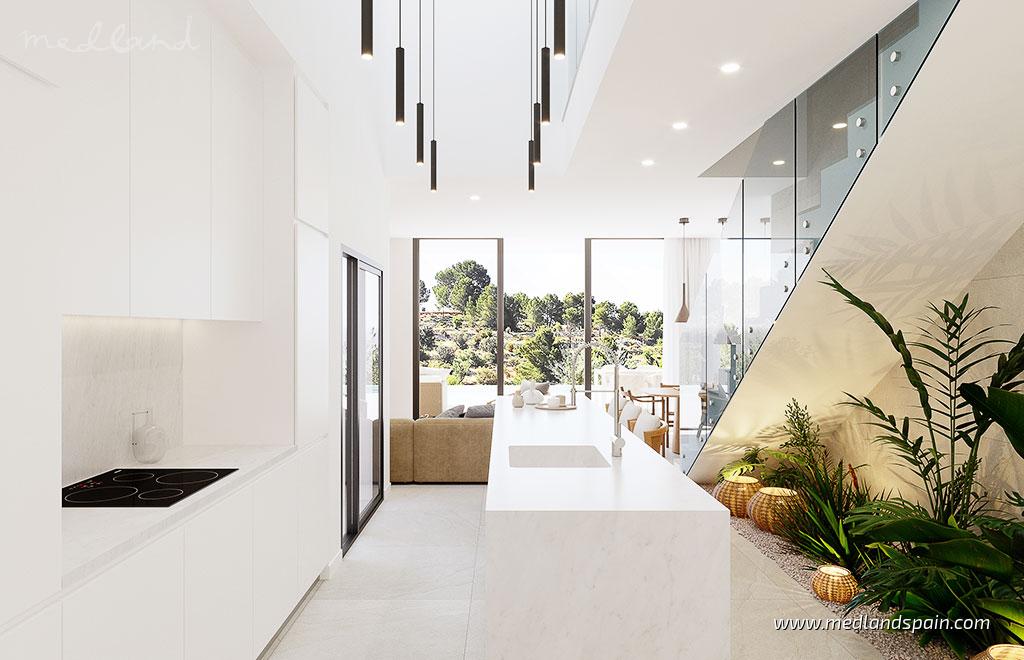 Villa Finestrat, Alicante, Spānijā 3 istabas, 192 m2 Nr. 60103