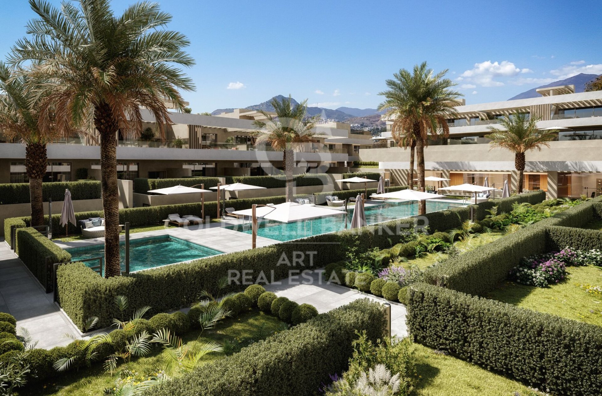 Appartamento a Estepona, Malaga, Spagna 3 camere da letto, 149 mq. N° 156775